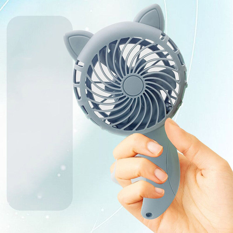 Hand Pressing Mini Fan For Kids