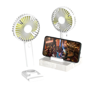 Mobile Phone Holder Mini Fan