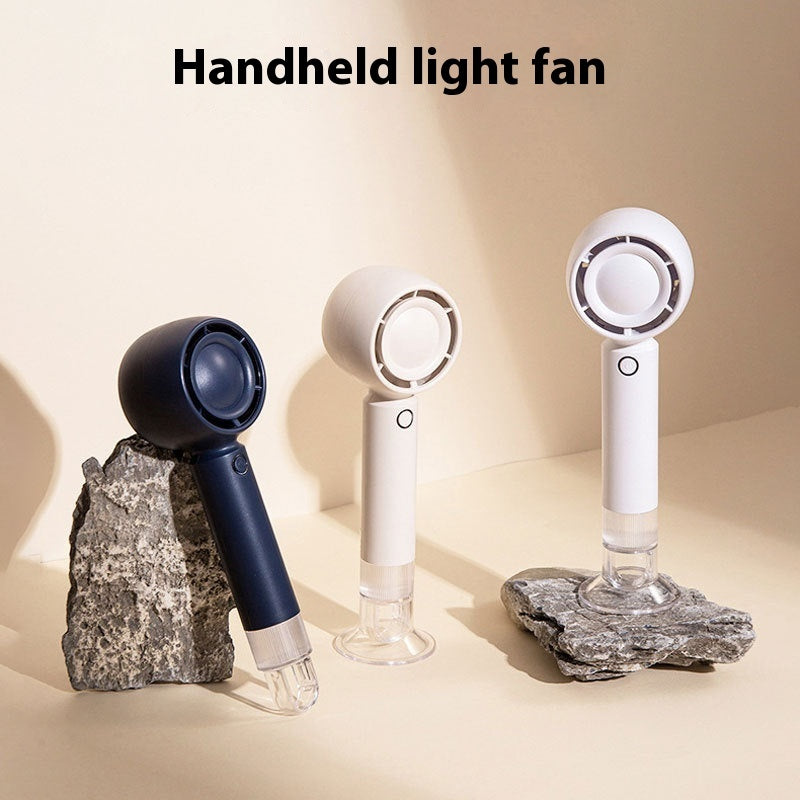 Handheld Fan With Light